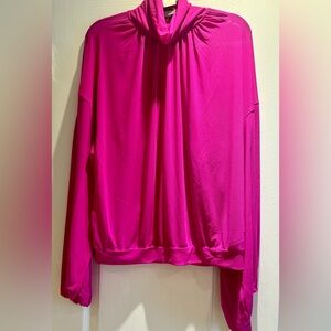 Express Women's Fuchsia Hoodie